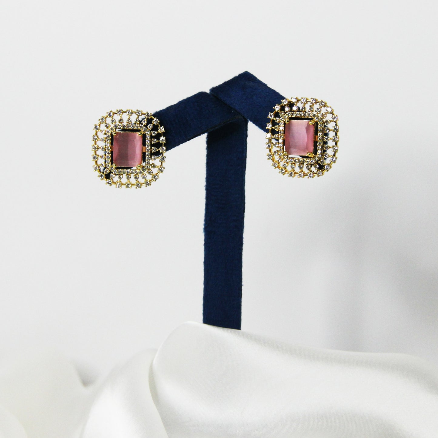 The Classic Halo Stud Earrings