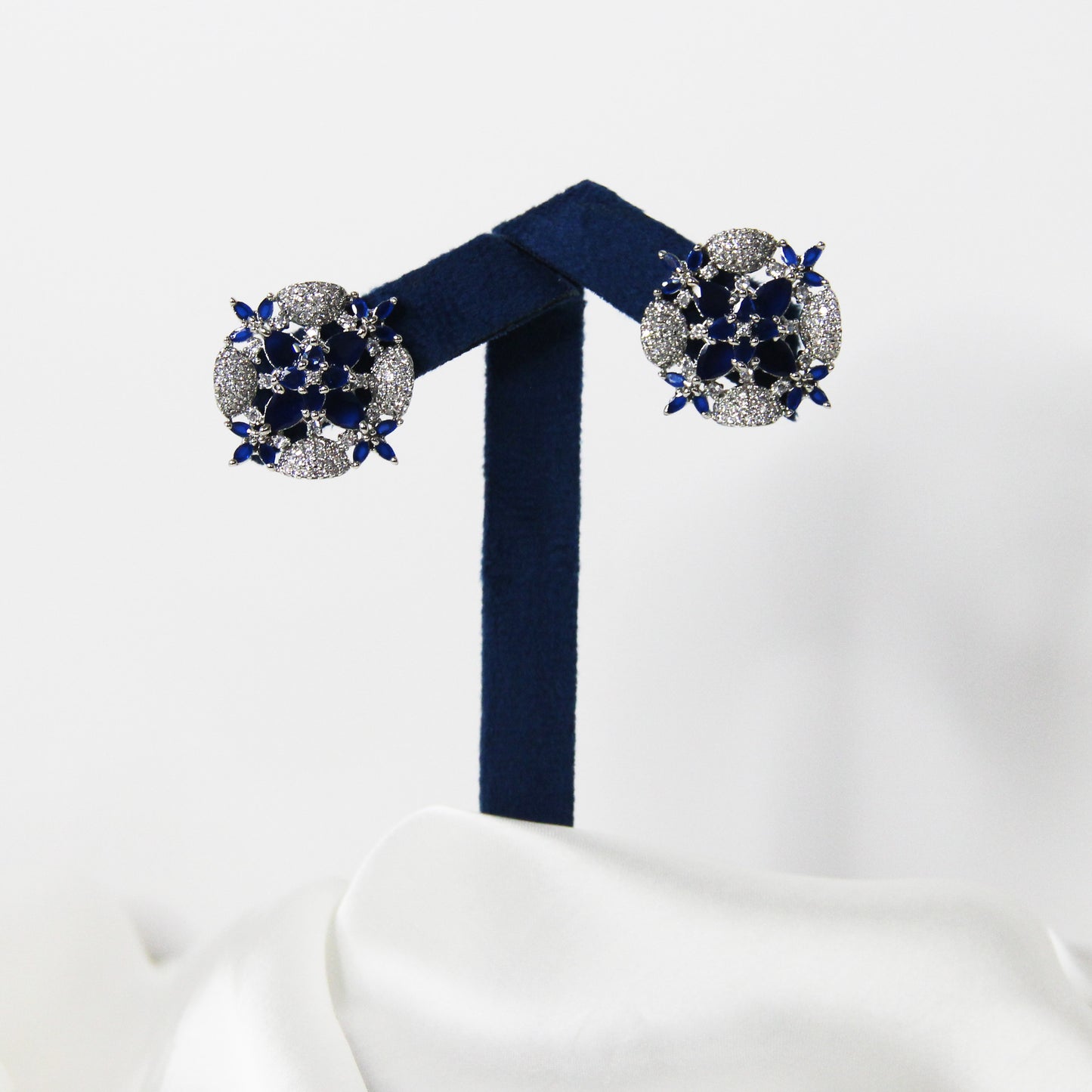 Blue Bold Earrings