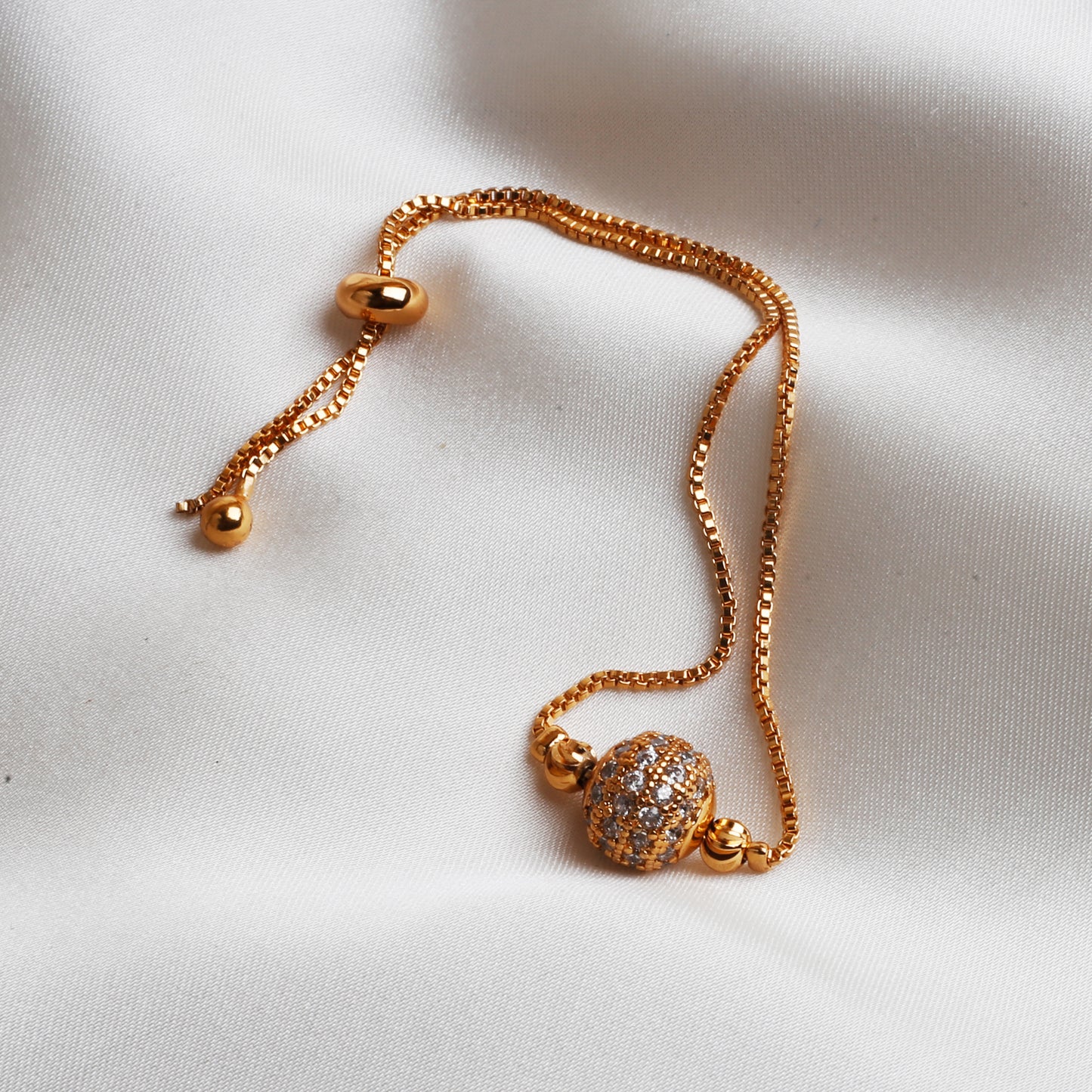 Royal Gold Sphere Bracelet