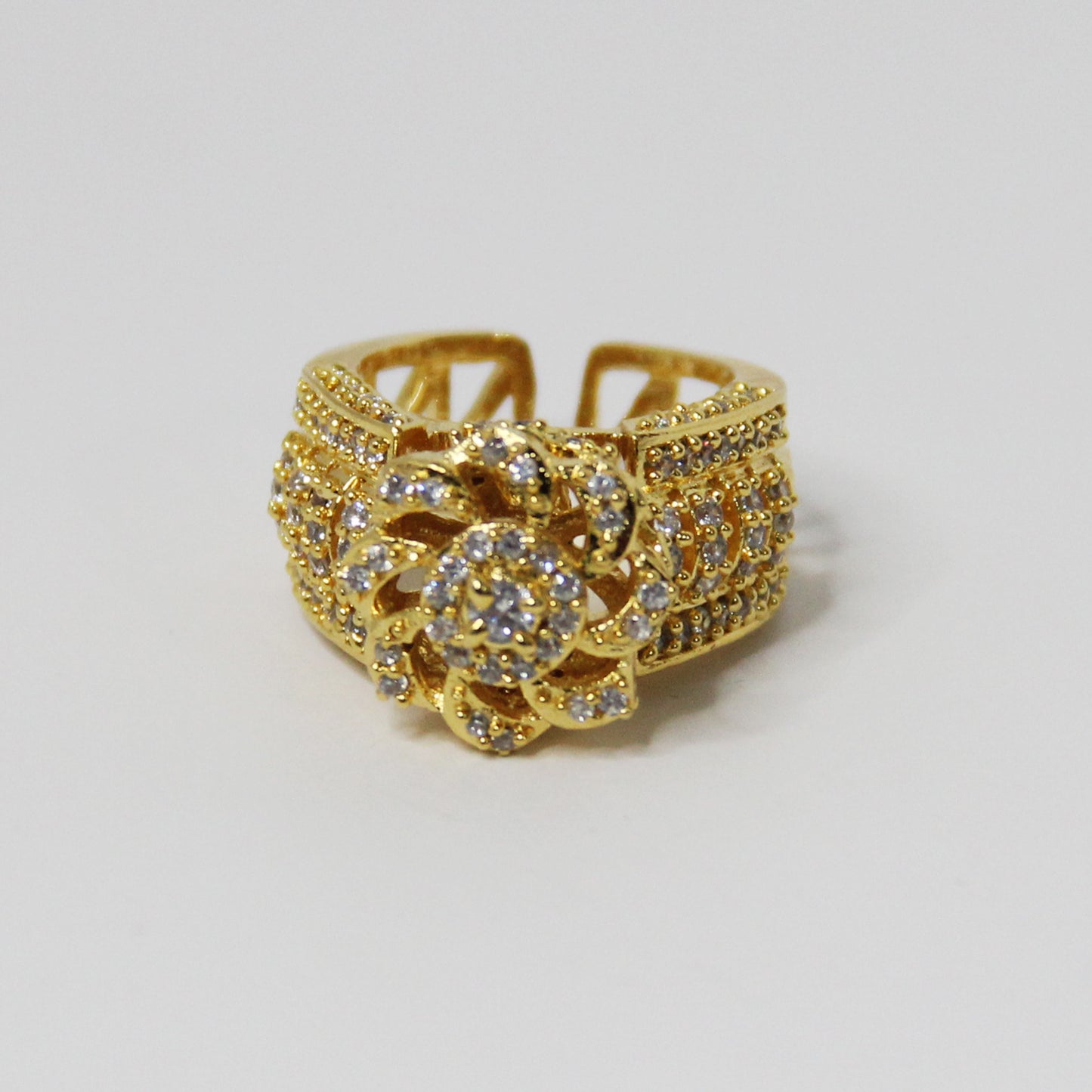 Golden Crest Ring