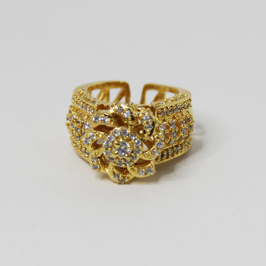 Golden Crest Ring