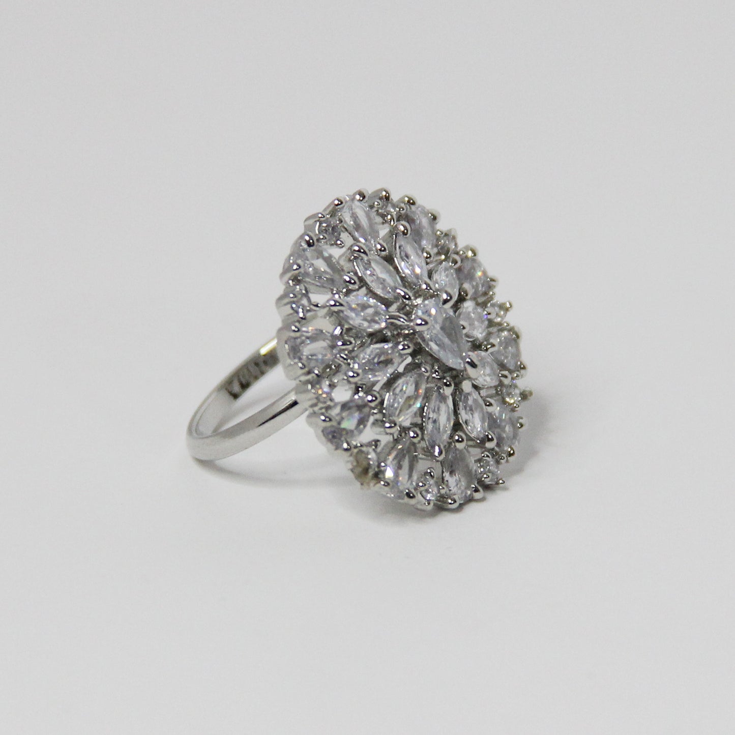 Crystal Cascade Ring