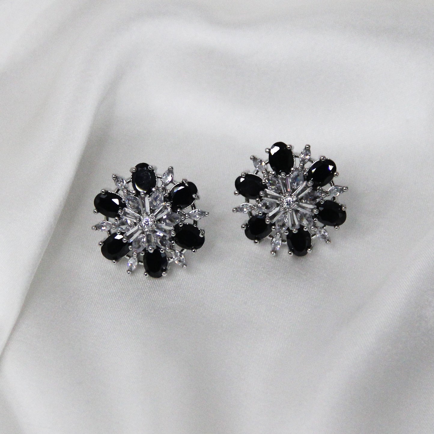 Nightshade Snowflake Earrings