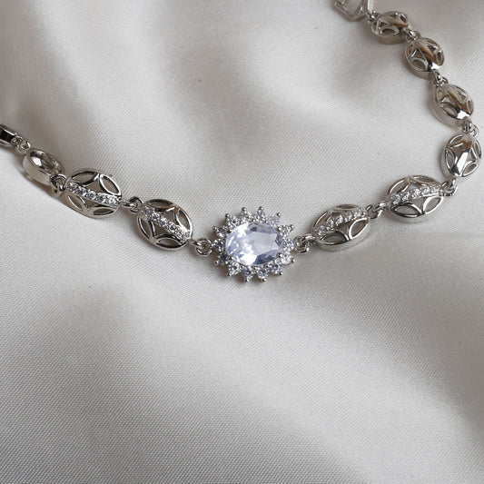 Silver Serenity Bracelet