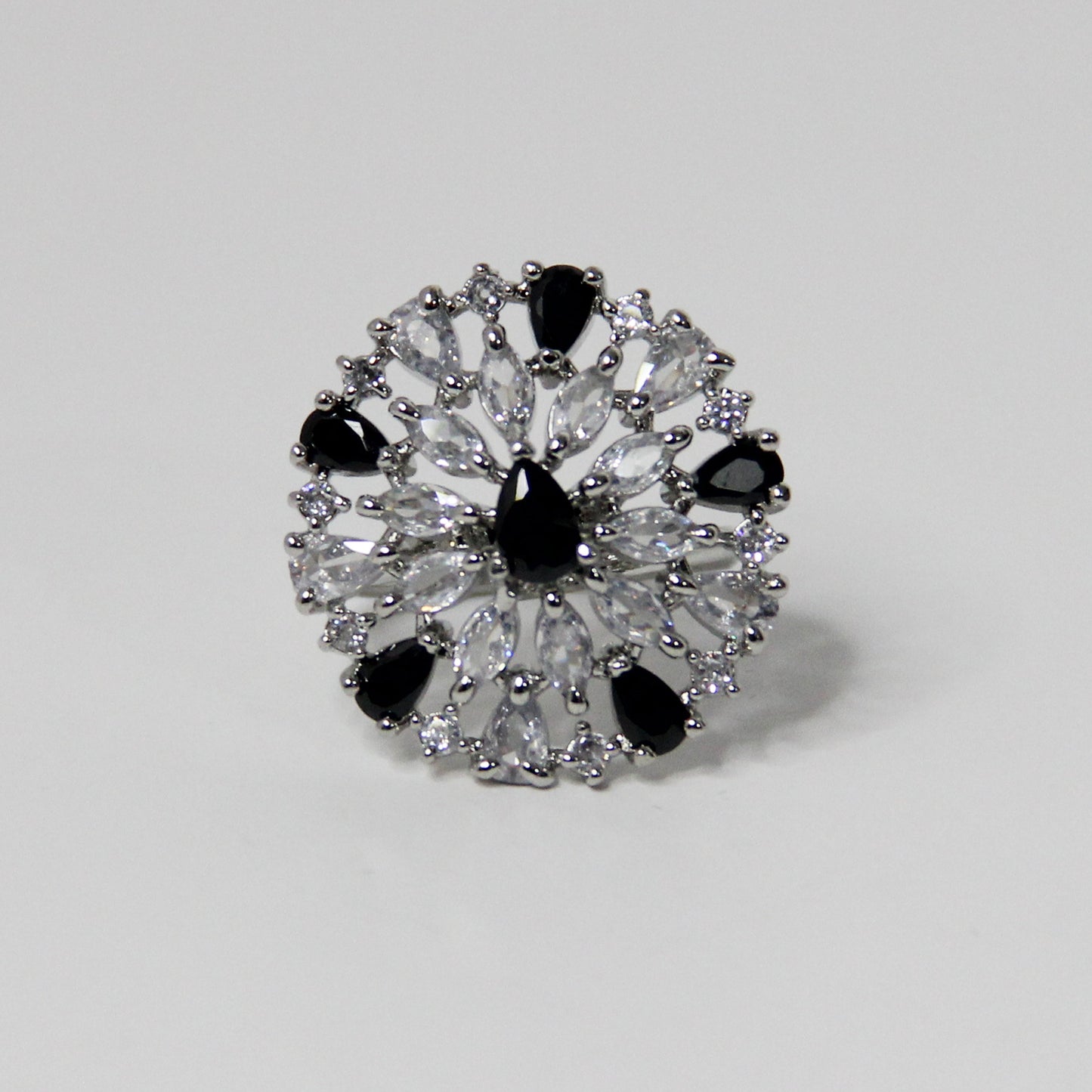 Crystal Cascade Ring